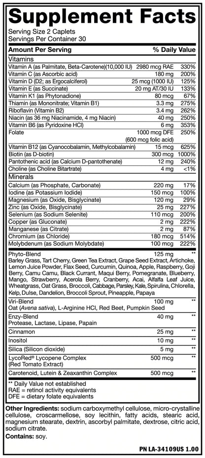 Mutant Multi Vitamin 60CT